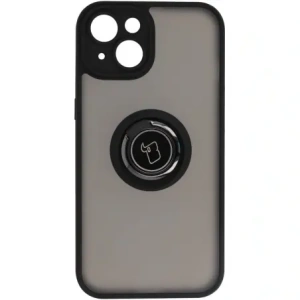 Wholesale Bizon Case Hybrid Ring Apple iPhone 14 smoky with a black frame - BIZ7872 - {ean13} - Hurt