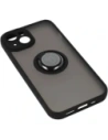 Hurtownia GSM - Etui z uchwytem na palec Bizon Case Hybrid Ring do Apple iPhone 14 przydymione z czarną ramką - BIZ7872 - {ean13} - Hurt