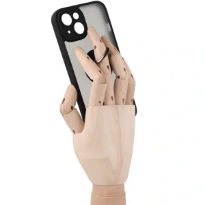 Wholesale Bizon Case Hybrid Ring Apple iPhone 14 smoky with a black frame - BIZ7872 - {ean13} - Hurt