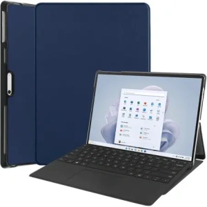 Hurtownia GSM - Bizon Case Tab Croc Microsoft Surface Pro 11 / 10 / 9 albastru marin - BIZ7876 - {ean13} - Hurt