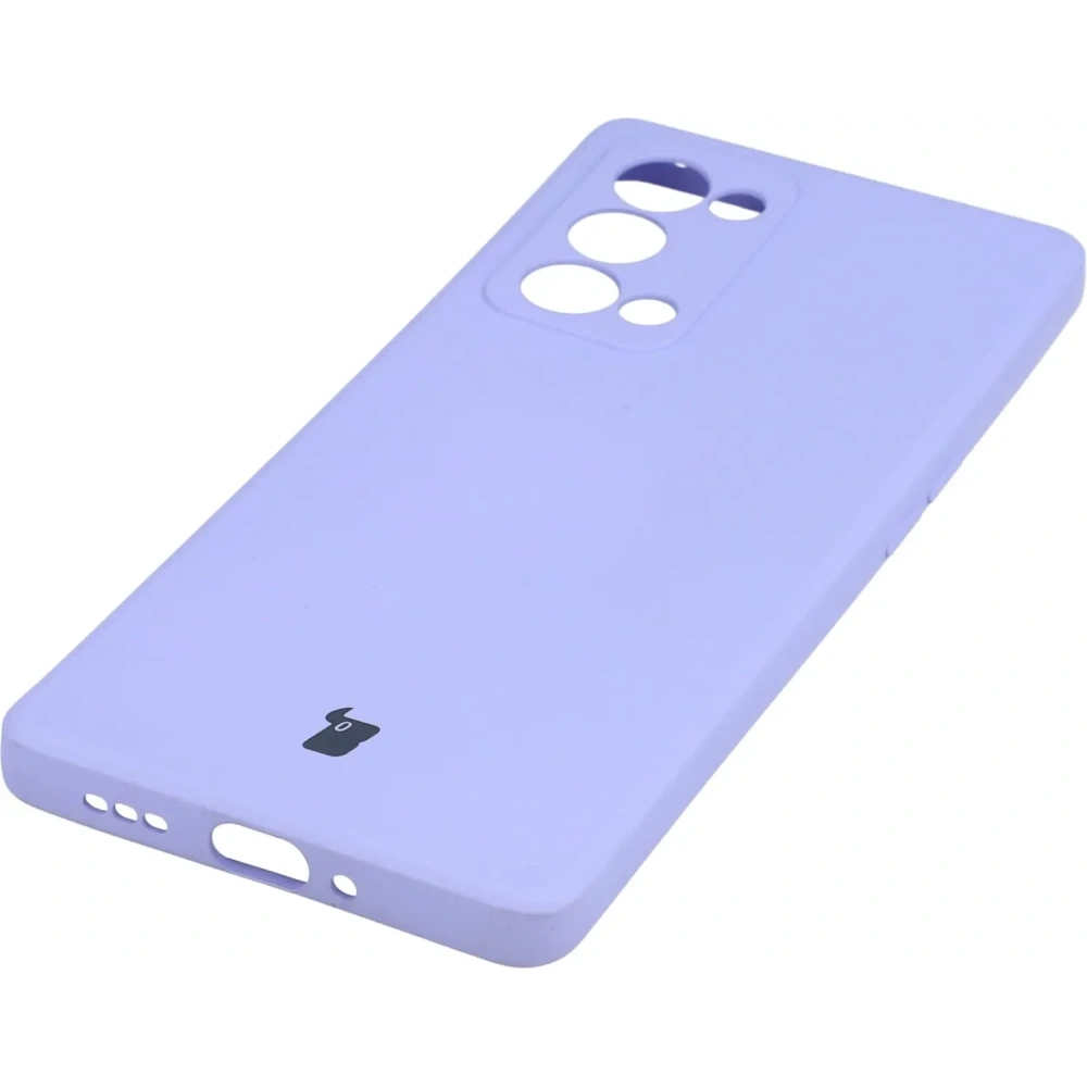 Hurtownia GSM - Etui Bizon Case Silicone do Oppo Reno 6 Pro fioletowe - BIZ7881 - {ean13} - Hurt