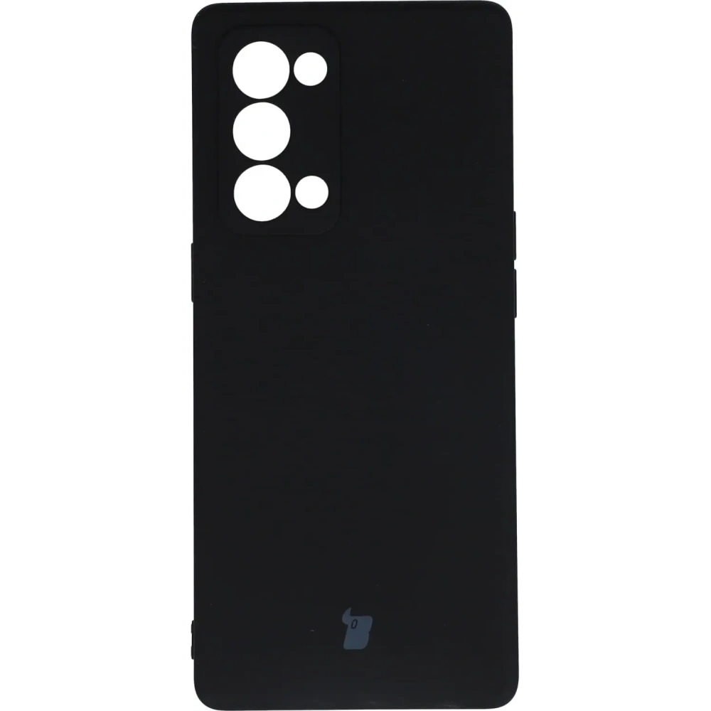 Hurtownia GSM - Caz de silicon Bizon pentru Oppo Reno 6 Pro, negru - BIZ7882 - {ean13} - Hurt
