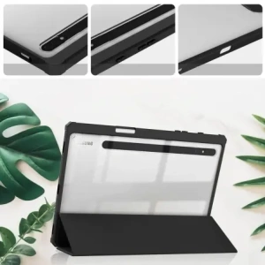 Hurtownia GSM - Bizon Case Tab Átlátszó Matt Samsung Galaxy Tab S8 / S7 fekete - BIZ7884 - {ean13} - Hurt