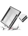 Hurtownia GSM - Caz Bizon Tab Clear Matt Samsung Galaxy Tab S8 / S7 negru - BIZ7884 - {ean13} - Hurt
