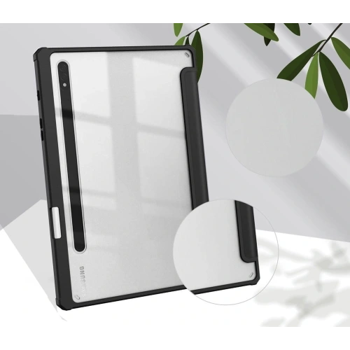 Etui Bizon Case Tab Clear Matt do Samsung Galaxy Tab S8 / S7 czarne