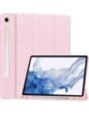 Etui Bizon Case Tab Lizard do Samsung Galaxy Tab S9 růžové