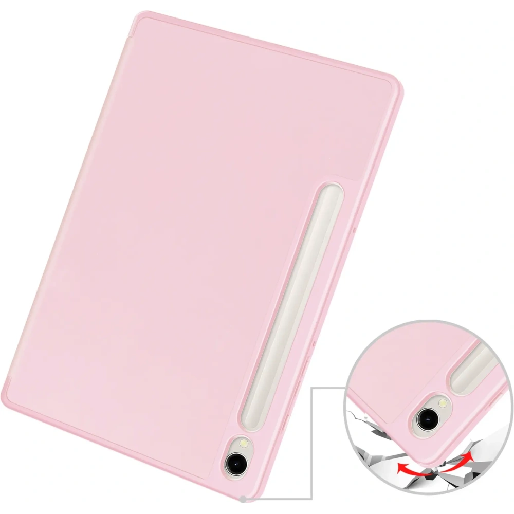 Hurtownia GSM - Etui Bizon Case Tab Lizard do Samsung Galaxy Tab S9 růžové - BIZ7890 - {ean13} - Hurt