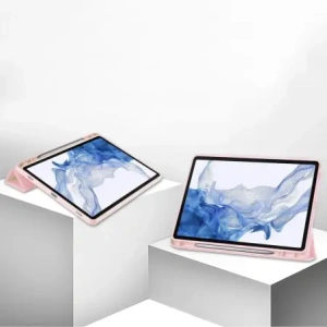 Hurtownia GSM - Etui Bizon Case Tab Lizard do Samsung Galaxy Tab S9 růžové - BIZ7890 - {ean13} - Hurt