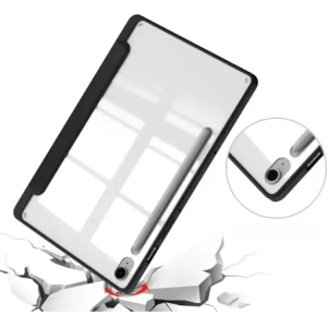 Hurtownia GSM - Caz Bizon Tab Clear Matt Samsung Galaxy Tab S9 / S9 FE negru - BIZ7896 - {ean13} - Hurt