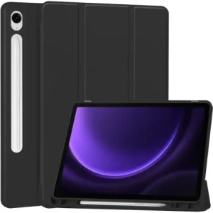 Hurtownia GSM - Bizon Case Tab Lizard Samsung Galaxy Tab S9 / S9 FE negru - BIZ7897 - {ean13} - Hurt