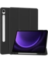 Etui Bizon Case Tab Lizard do Samsung Galaxy Tab S9 / S9 FE černé