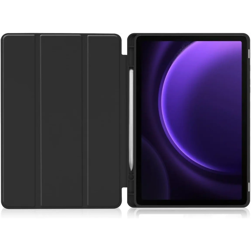 Hurtownia GSM - Etui Bizon Case Tab Lizard do Samsung Galaxy Tab S9 / S9 FE černé - BIZ7897 - {ean13} - Hurt
