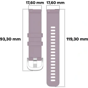 Hurtownia GSM - Bizon Strap Óra Szilikon Pro Huawei Watch GT 5 Pro 42mm/GT 5 41mm/GT 4 41mm világos lila - BIZ7898 - {ean13} - Hurt