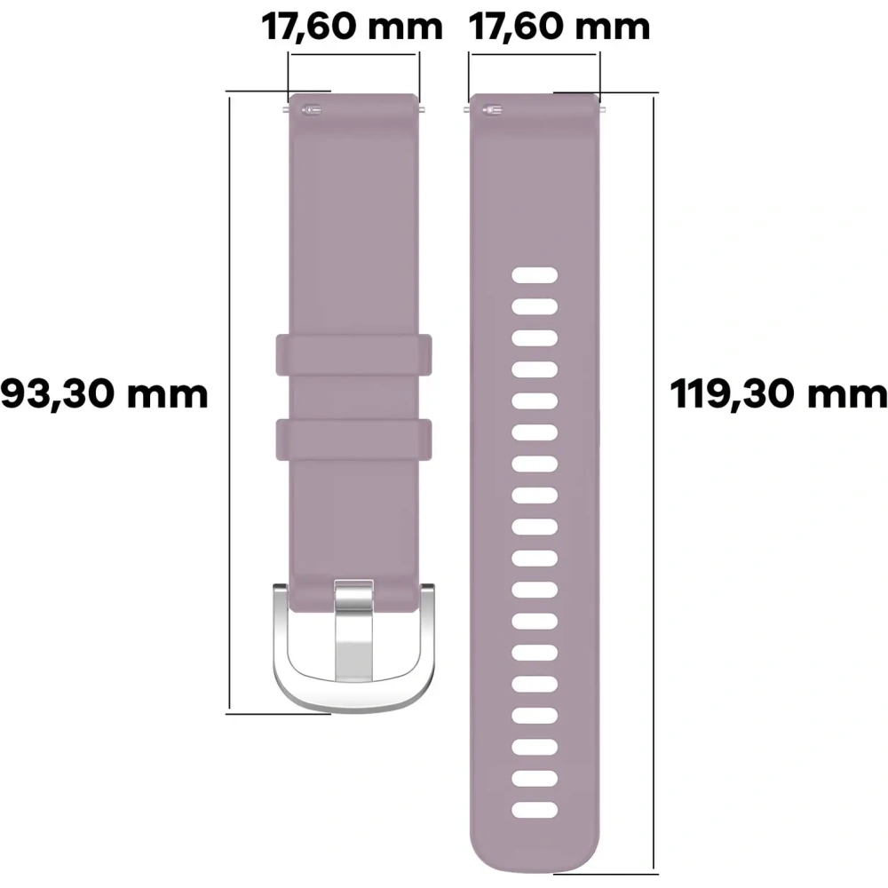 Hurtownia GSM - Bizon Strap Watch Silicone Pro Huawei Watch GT 5 Pro 42mm/GT 5 41mm/GT 4 41mm mov deschis - BIZ7898 - {ean13} - Hurt