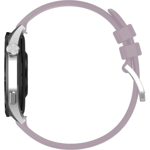 Pasek Bizon Strap Watch Silicone Pro do Huawei Watch GT 5 Pro 42mm/GT 5 41mm/GT 4 41mm jasnofioletowy