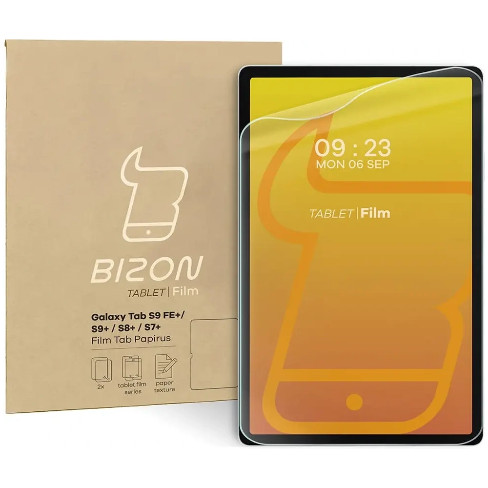 Wholesale Bizon Film Tab Papirus Samsung Galaxy Tab S10 Plus/S9 FE Plus/S9 Plus/S8 Plus/S7 Plus/S7 FE [2 PACK] - BIZ7899 - {ean13} - Hurt