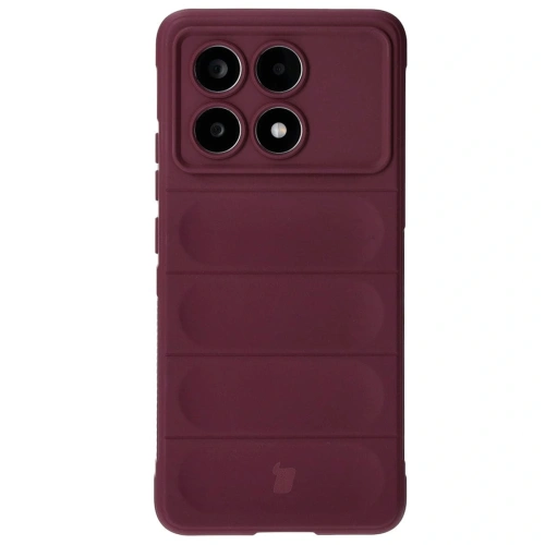 Pancerne etui Bizon Case Tur do Xiaomi Poco X6 Pro ciemnofioletowe