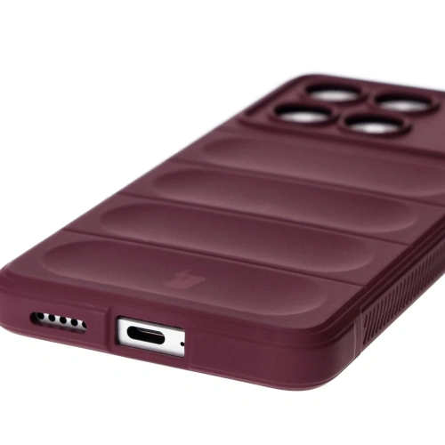 Pancerne etui Bizon Case Tur do Xiaomi Poco X6 Pro ciemnofioletowe
