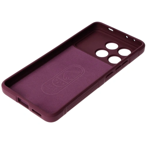 Pancerne etui Bizon Case Tur do Xiaomi Poco X6 Pro ciemnofioletowe