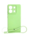 Hurtownia GSM - Bizon Case Silicone Sq Xiaomi Poco X6 / Xiaomi Redmi Note 13 Pro 5G verde deschis - BIZ7904 - {ean13} - Hurt