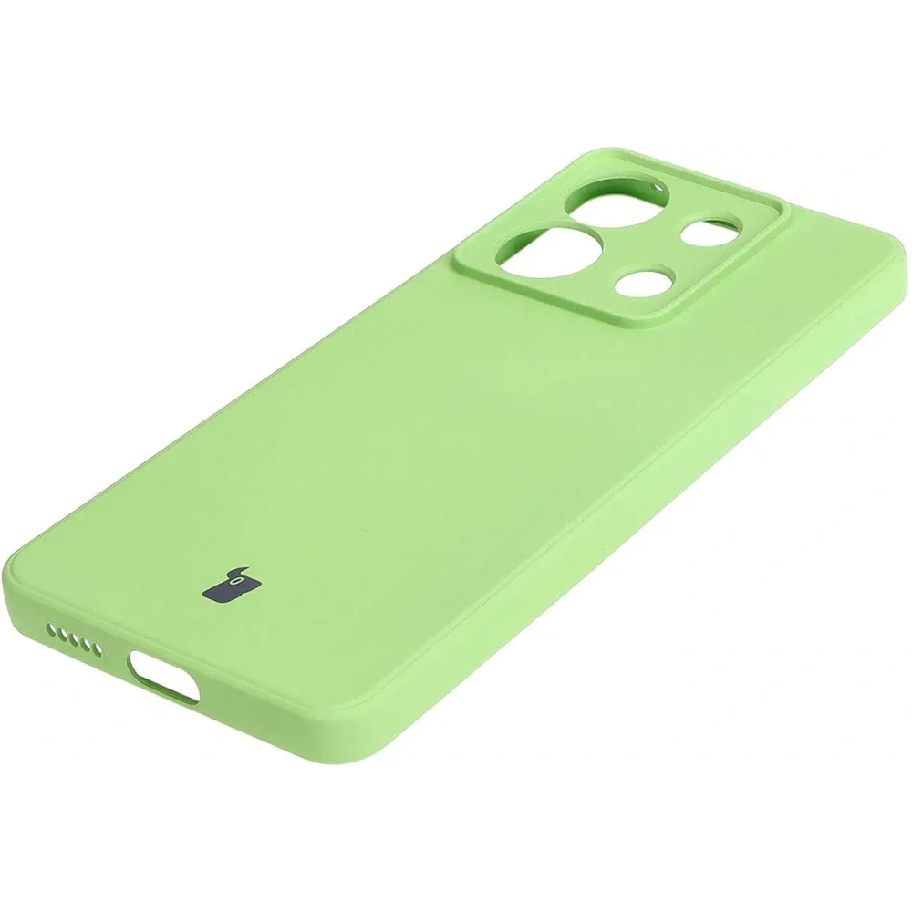 Hurtownia GSM - Bizon Case Silicone Sq Xiaomi Poco X6 / Xiaomi Redmi Note 13 Pro 5G verde deschis - BIZ7904 - {ean13} - Hurt