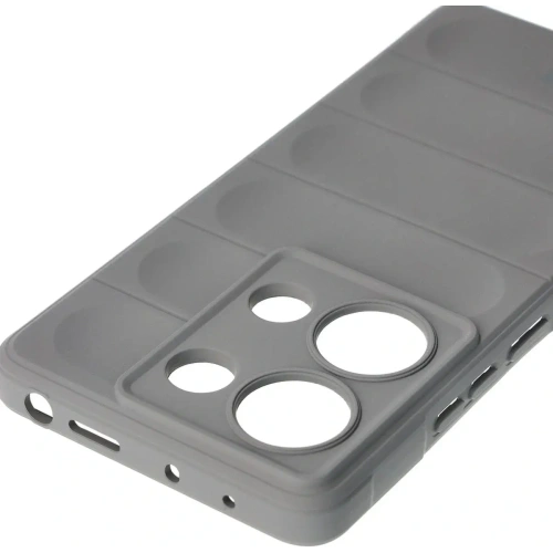 Pancerne etui Bizon Case Tur do Xiaomi Poco M6 Pro 4G / Xiaomi Redmi Note 13 Pro 4G / LTE / 14S jasnoszare