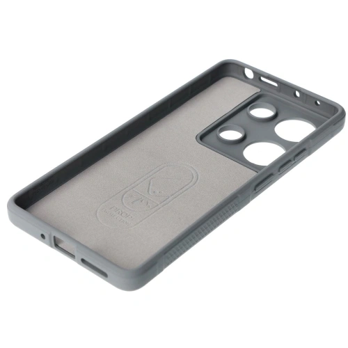 Pancerne etui Bizon Case Tur do Xiaomi Poco M6 Pro 4G / Xiaomi Redmi Note 13 Pro 4G / LTE / 14S jasnoszare