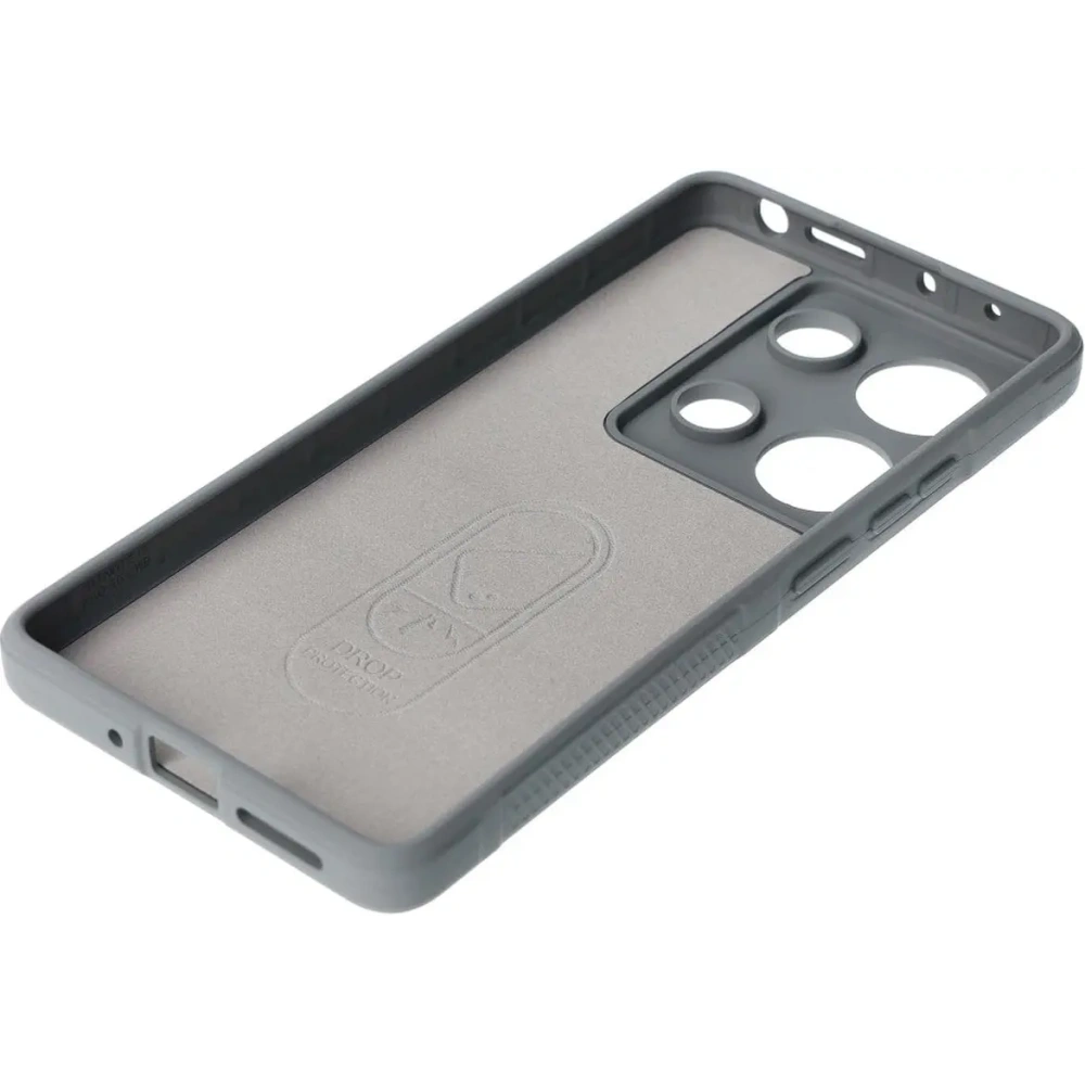 Hurtownia GSM - Bizon Case Tur Xiaomi Poco M6 Pro 4G / Xiaomi Redmi Note 13 Pro 4G gri deschis - BIZ7909 - {ean13} - Hurt