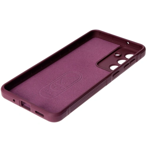 Pancerne etui Bizon Case Tur do Samsung Galaxy M55 5G ciemnofioletowe