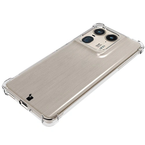 Elastyczne etui Bizon Case Salpa do Motorola Edge 50 Ultra przezroczyste