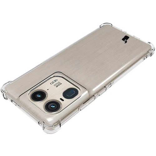 Elastyczne etui Bizon Case Salpa do Motorola Edge 50 Ultra przezroczyste