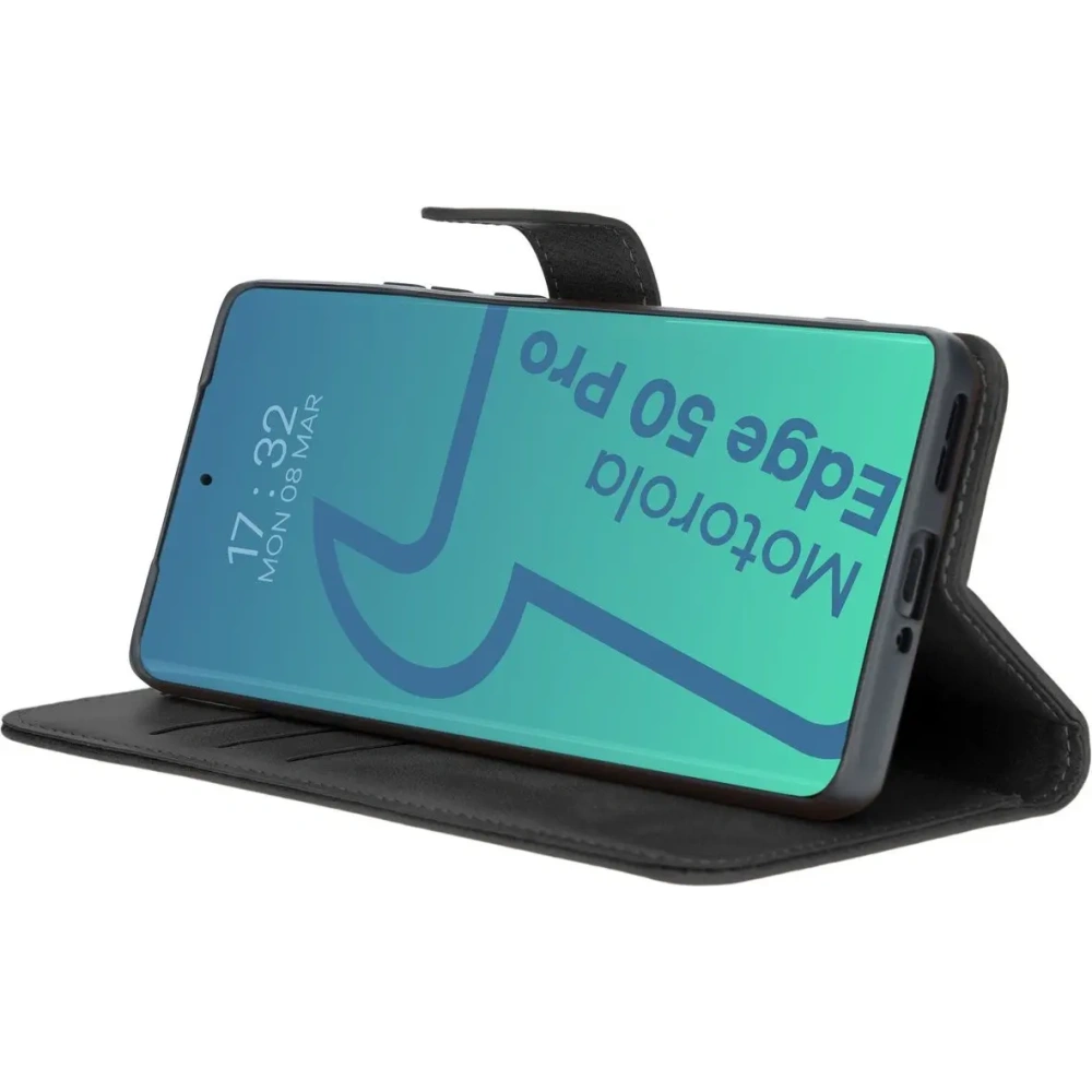 Hurtownia GSM - Etui z klapką Bizon Case Pocket do Motorola Edge 50 Pro czarne - BIZ7915 - {ean13} - Hurt