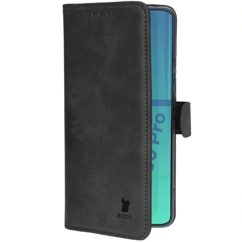 Etui z klapką Bizon Case Pocket do Motorola Edge 50 Pro czarne