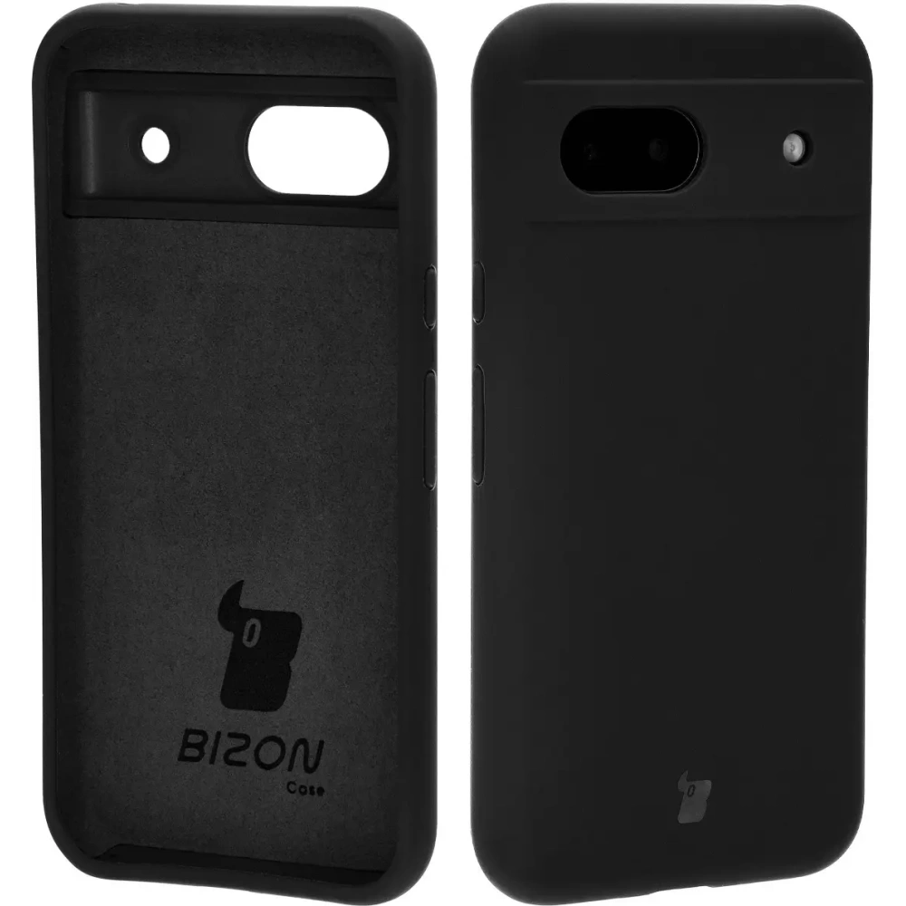 Hurtownia GSM - Silikonowe etui Bizon Soft Case do Google Pixel 8a czarne - BIZ7917 - {ean13} - Hurt