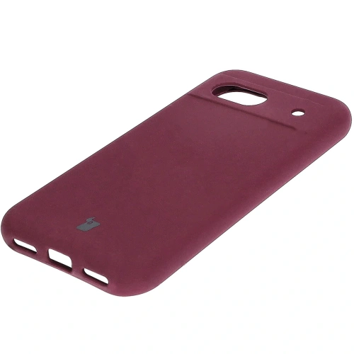 Silikonowe etui Bizon Soft Case do Google Pixel 8a ciemnofioletowe