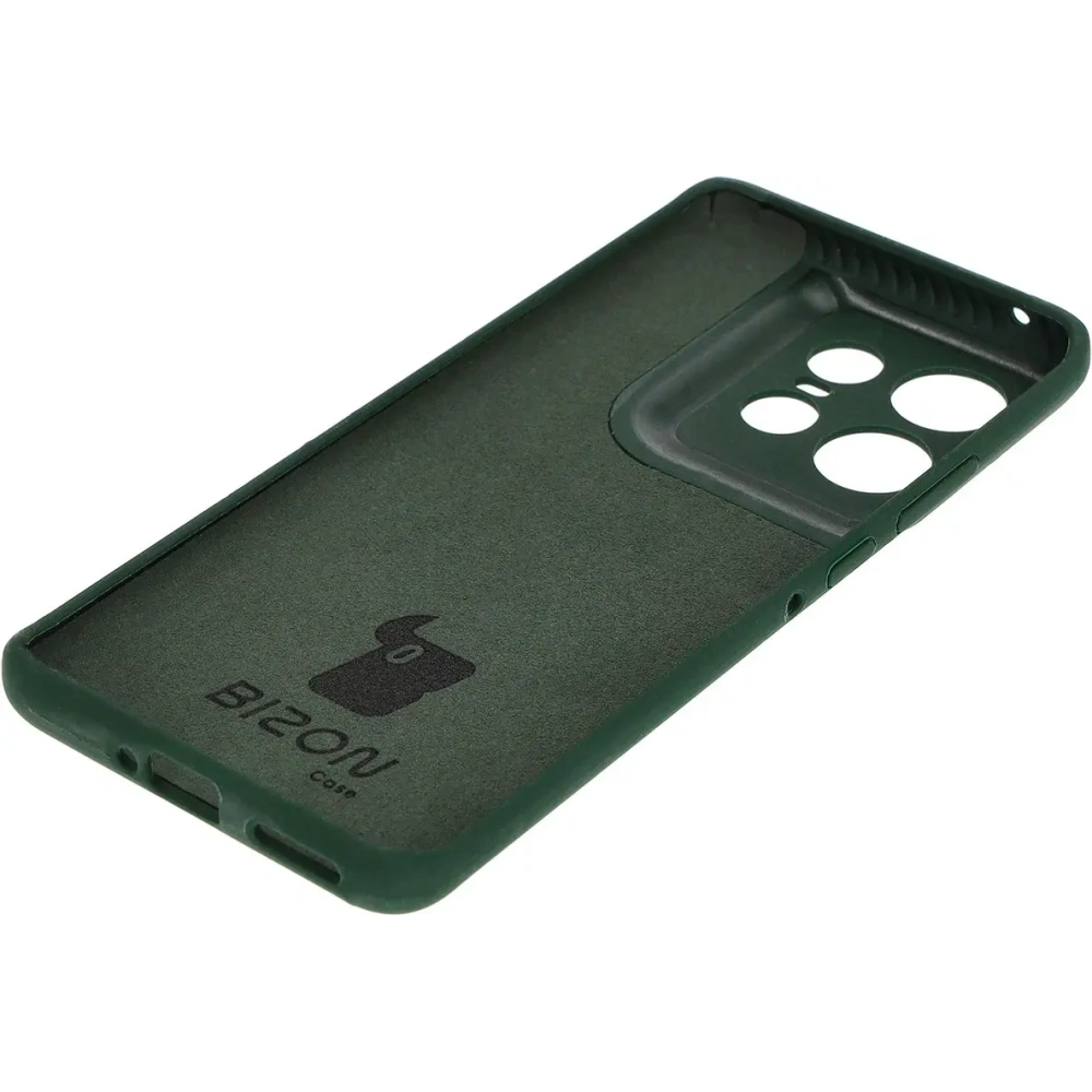 Hurtownia GSM - Silikonowe etui Bizon Soft Case do Motorola Edge 50 Pro ciemnozielone - BIZ7921 - {ean13} - Hurt