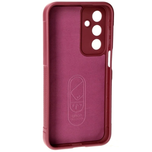 Pancerne etui Bizon Case Tur do Samsung Galaxy M35 5G ciemnofioletowe