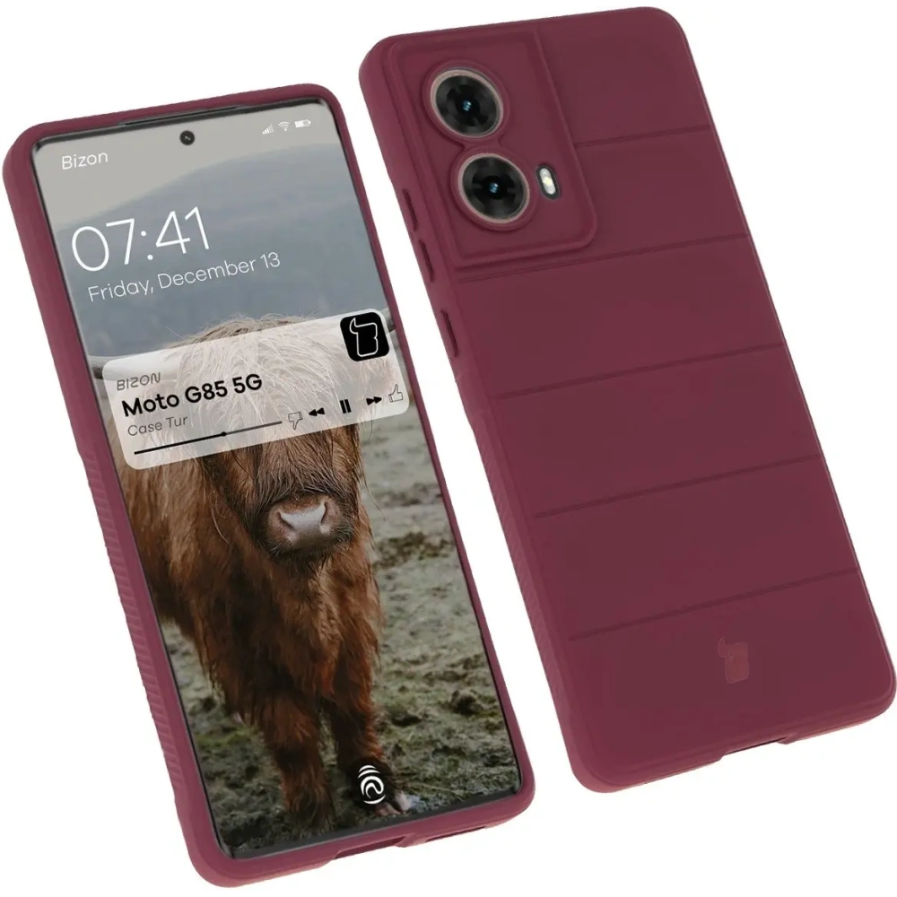 Hurtownia GSM - Pancéřové pouzdro Bizon Case Tur pro Motorola Moto G85 5G tmavě fialové - BIZ7923 - {ean13} - Hurt