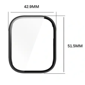 Wholesale Bizon Case+Glass Watch Xiaomi Redmi Watch 5 Active black - BIZ7925 - {ean13} - Hurt