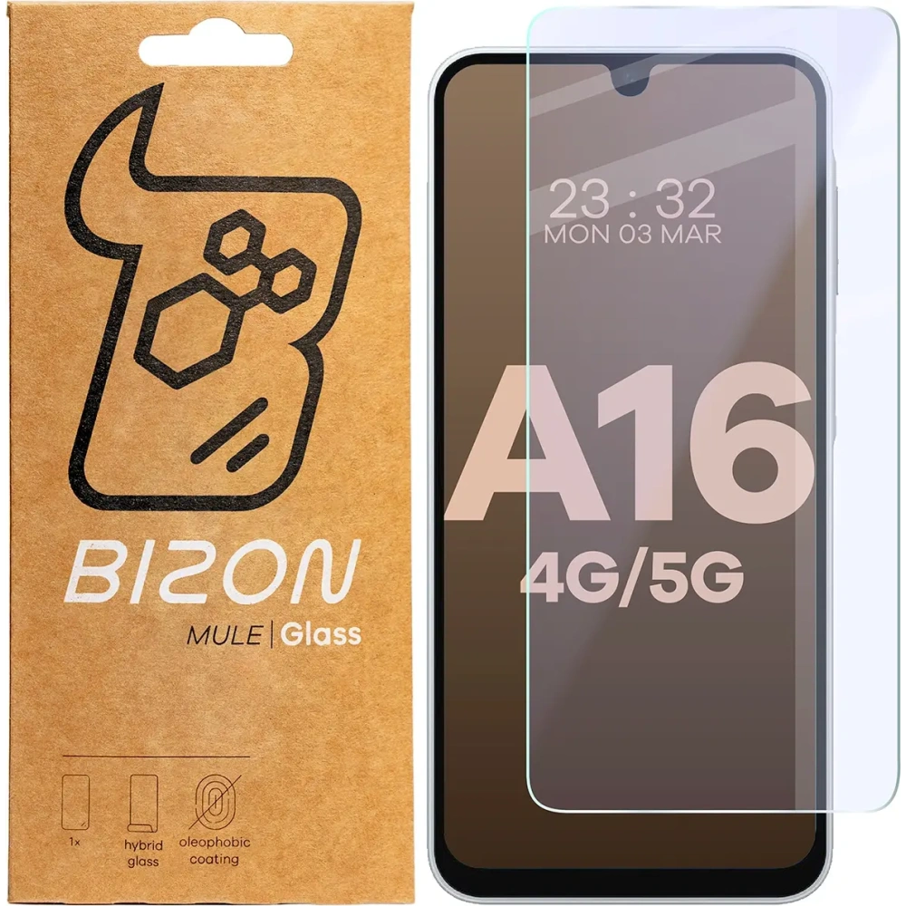 Hurtownia GSM - Elastické hybridní sklo Bizon Glass Mule pro Samsung Galaxy A16 4G/5G - BIZ7926 - {ean13} - Hurt