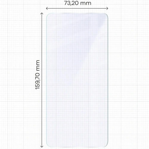 Elastyczne szkło hybrydowe Bizon Glass Mule do Samsung Galaxy A16 4G/5G