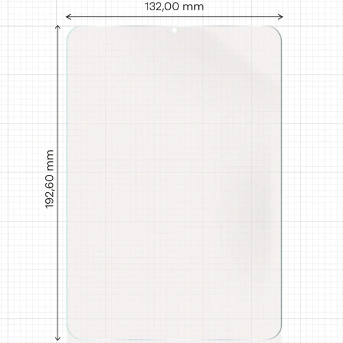 Folia matowa Bizon Glass Hydrogel Sun do Apple iPad mini 8.3" 2024 (7. generacji) [2 PACK]