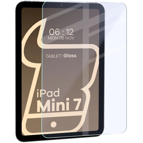 Elastyczne szkło hybrydowe Bizon Glass Tab Mule do Apple iPad mini 8.3" 2024 (7. generacji)