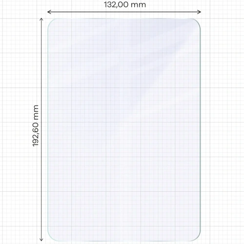 Elastyczne szkło hybrydowe Bizon Glass Tab Mule do Apple iPad mini 8.3" 2024 (7. generacji)