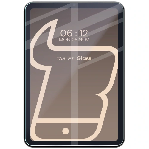 Elastyczne szkło hybrydowe Bizon Glass Tab Mule do Apple iPad mini 8.3" 2024 (7. generacji)