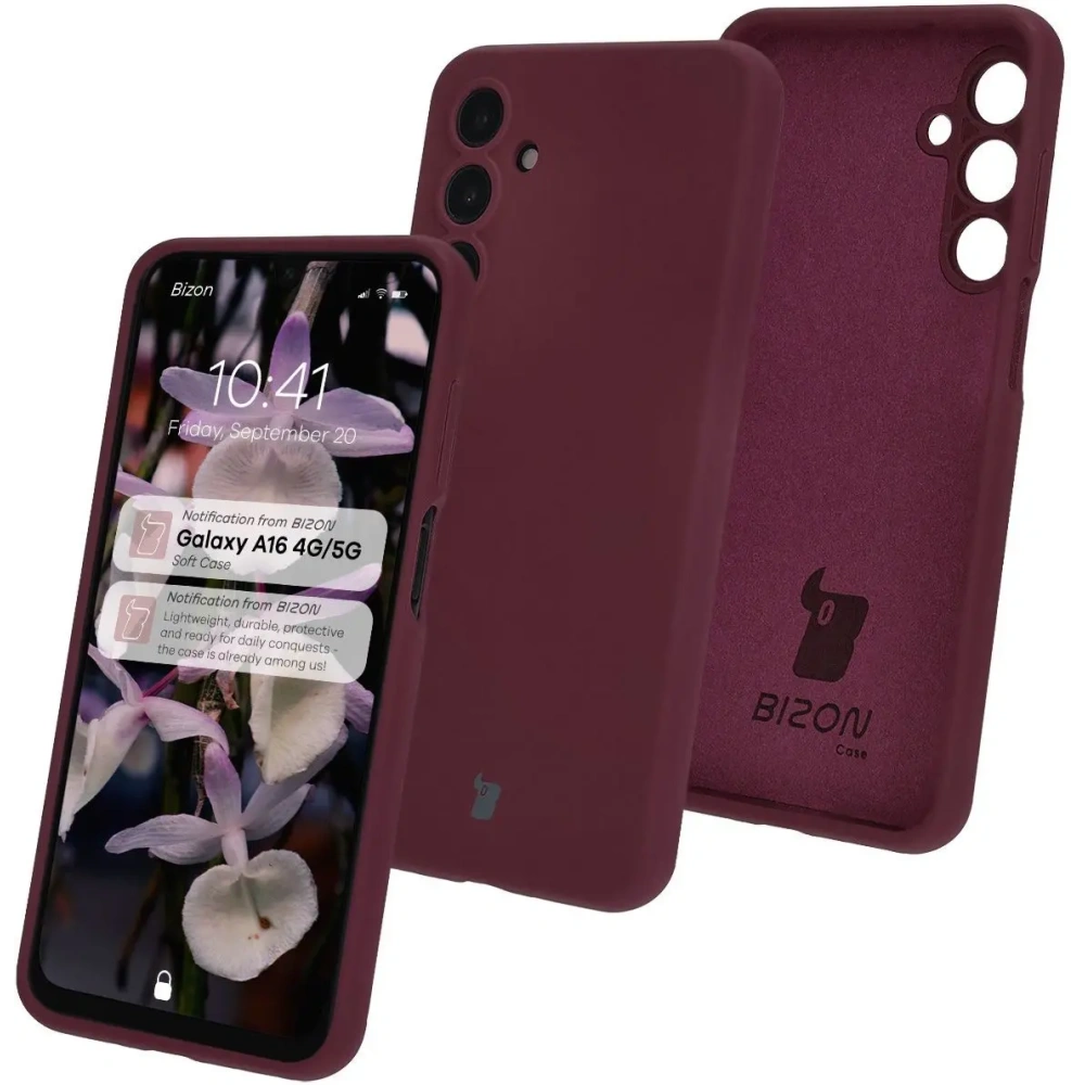 Hurtownia GSM - Bizon Soft Case Samsung Galaxy A16 4G/5G sötét lila - BIZ7933 - {ean13} - Hurt