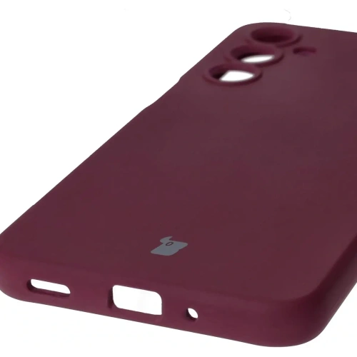 Silikonowe etui Bizon Soft Case do Samsung Galaxy A16 4G/5G ciemnofioletowe