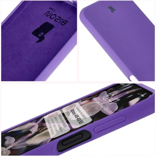 Silikonowe etui Bizon Soft Case do Samsung Galaxy A16 4G/5G fioletowe