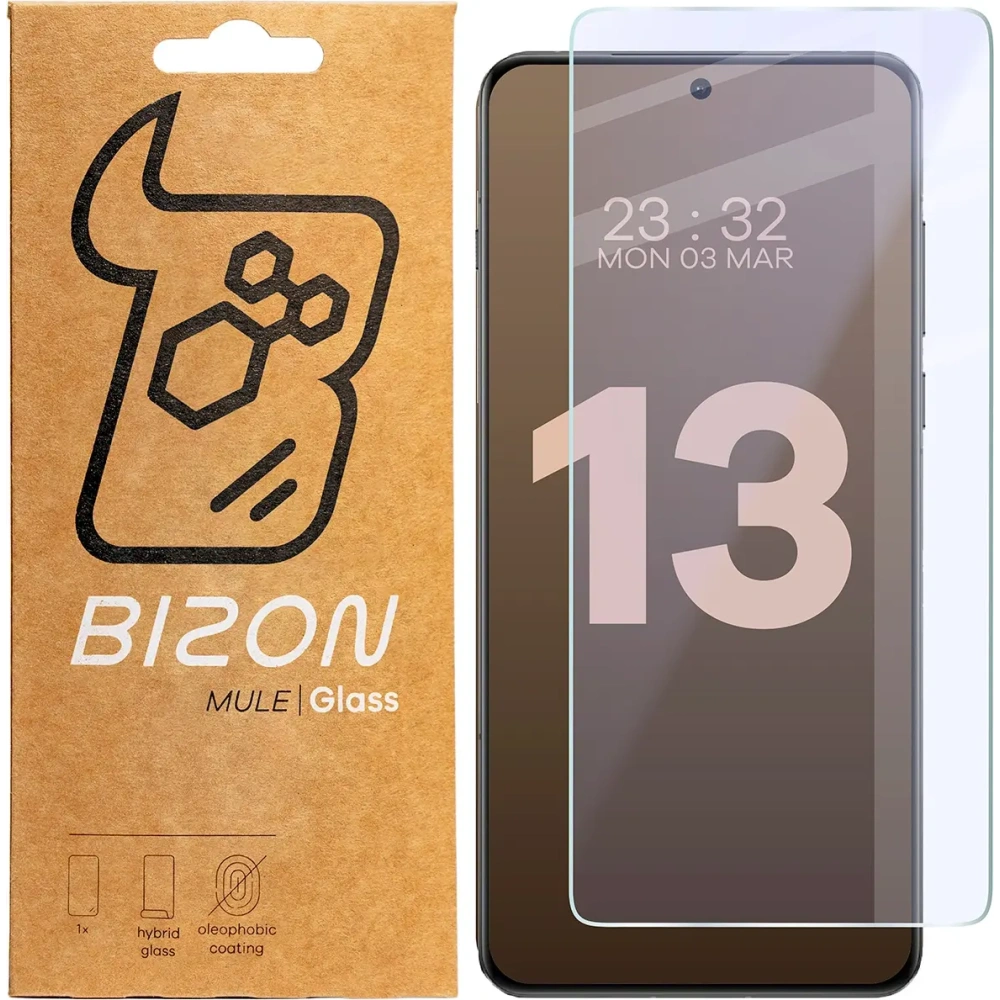 Wholesale Bizon Glass Mule Flexible hybrid glass OnePlus 13 - BIZ7938 - {ean13} - Hurt