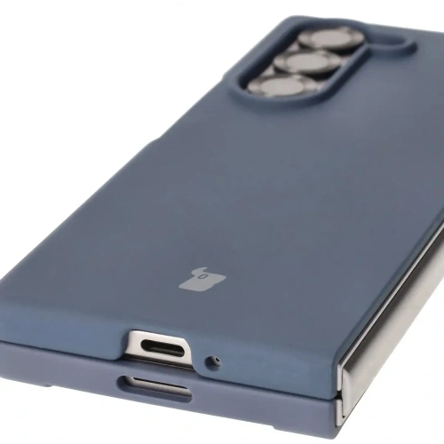 Silikonowe etui Bizon Soft Case do Samsung Galaxy Z Fold6 ciemnoniebieskie